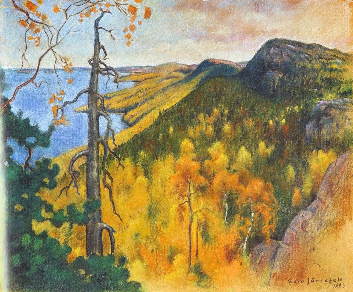 Eero Järnefelt - 130, Vista da Koli
